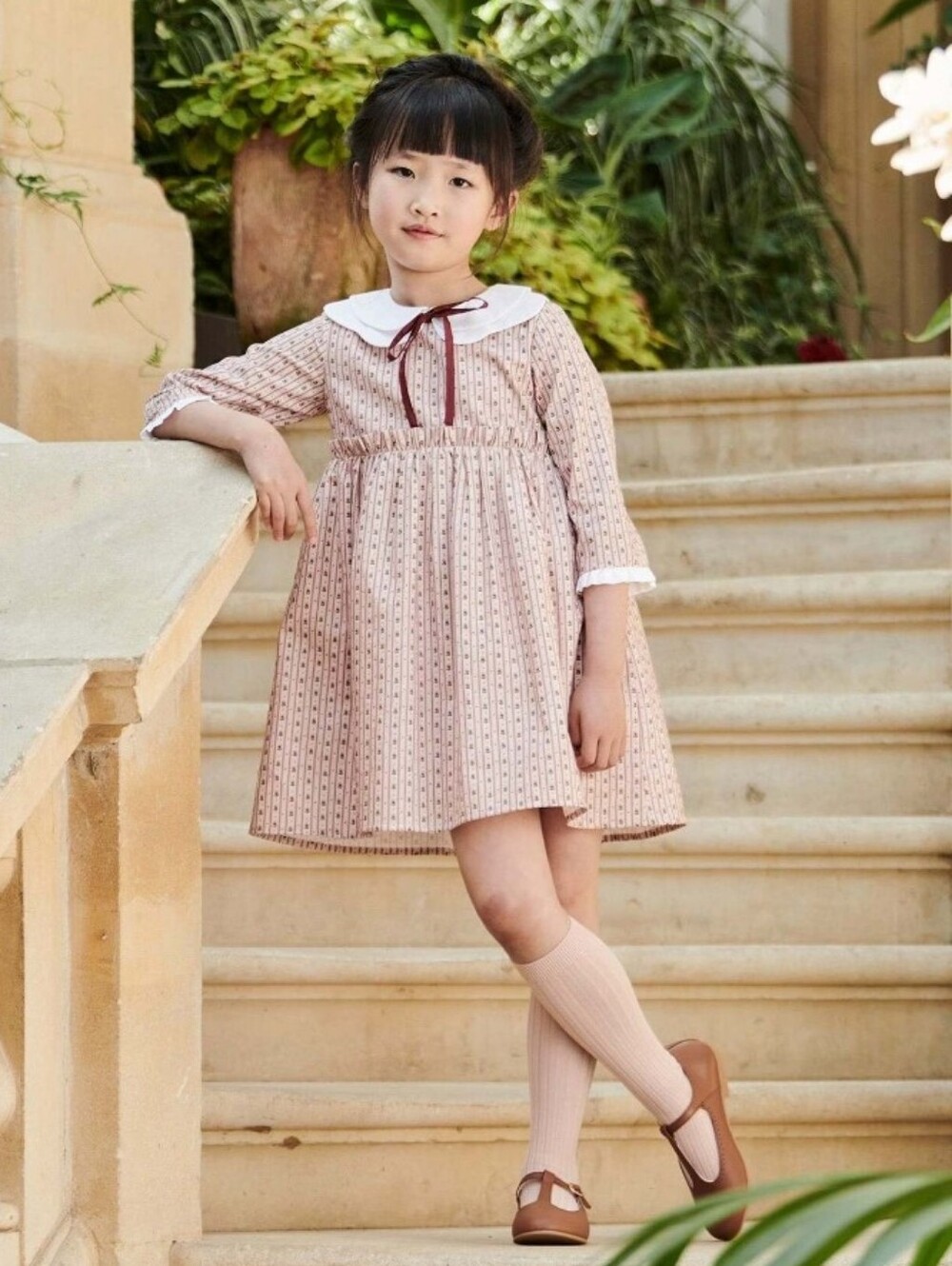 LA COQUETA ALONDRA FLORAL PRINT COTTON DRESS